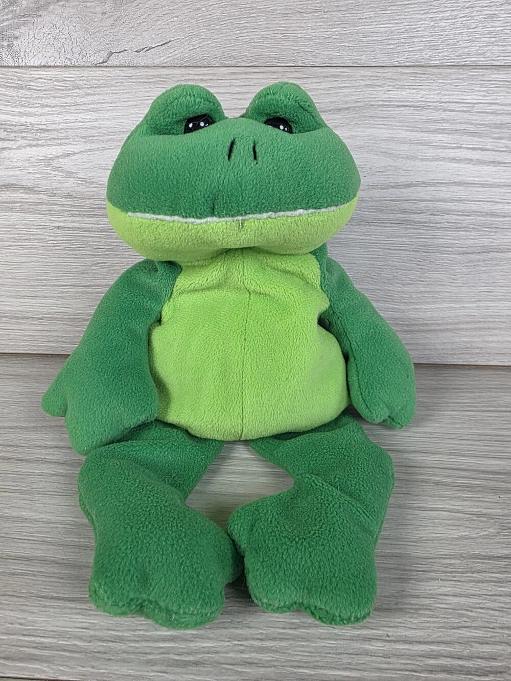 KIDPLUSH TOYS Plush Frog by Kellytoy Soft Green Stuffed Animal SU22
